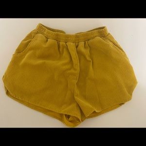 Mustard Shorts